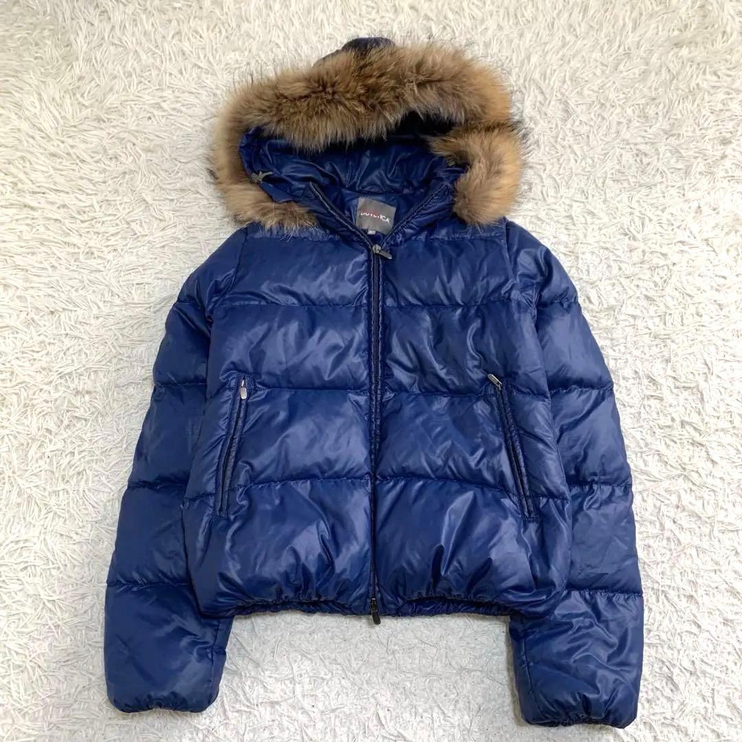 17203✨Y2K デュベティカ Adhara ファー ダウンジャケット 40