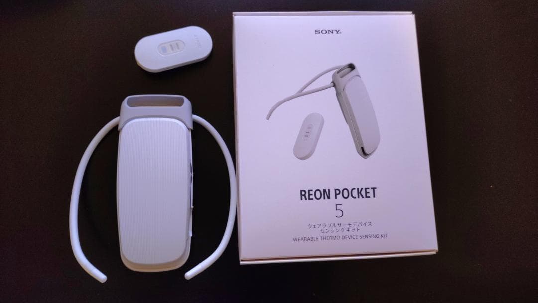 【SONY】REON POCKET5 ウェアラブル冷却デバイス センシングキット