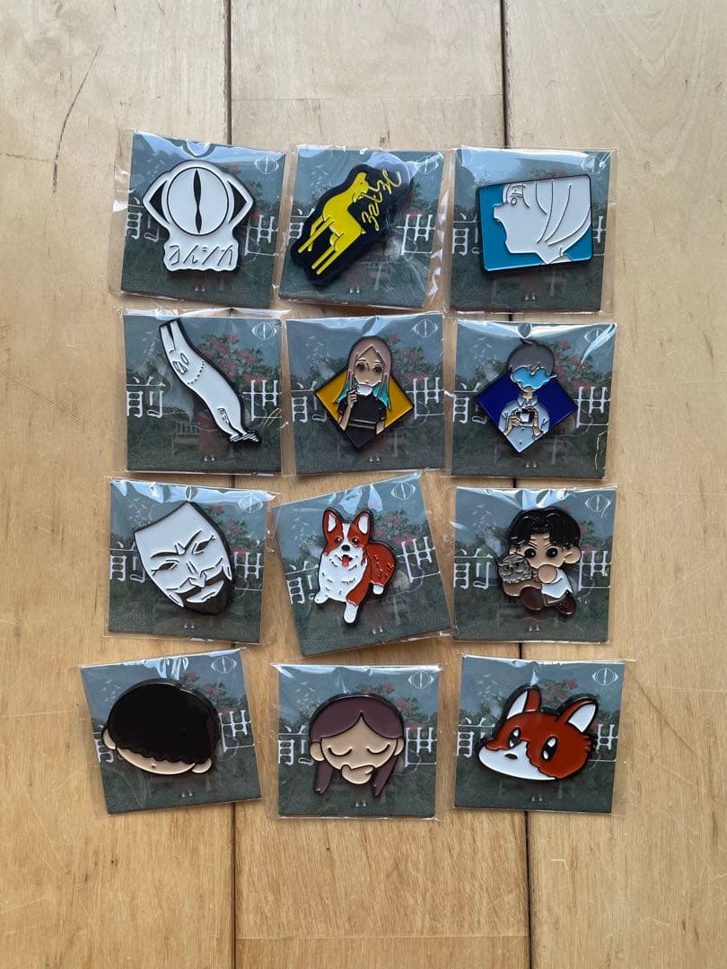 ヨルシカ LIVE 2024 前世 ピンバッチガチャ 12種 コンプ - メルカリ