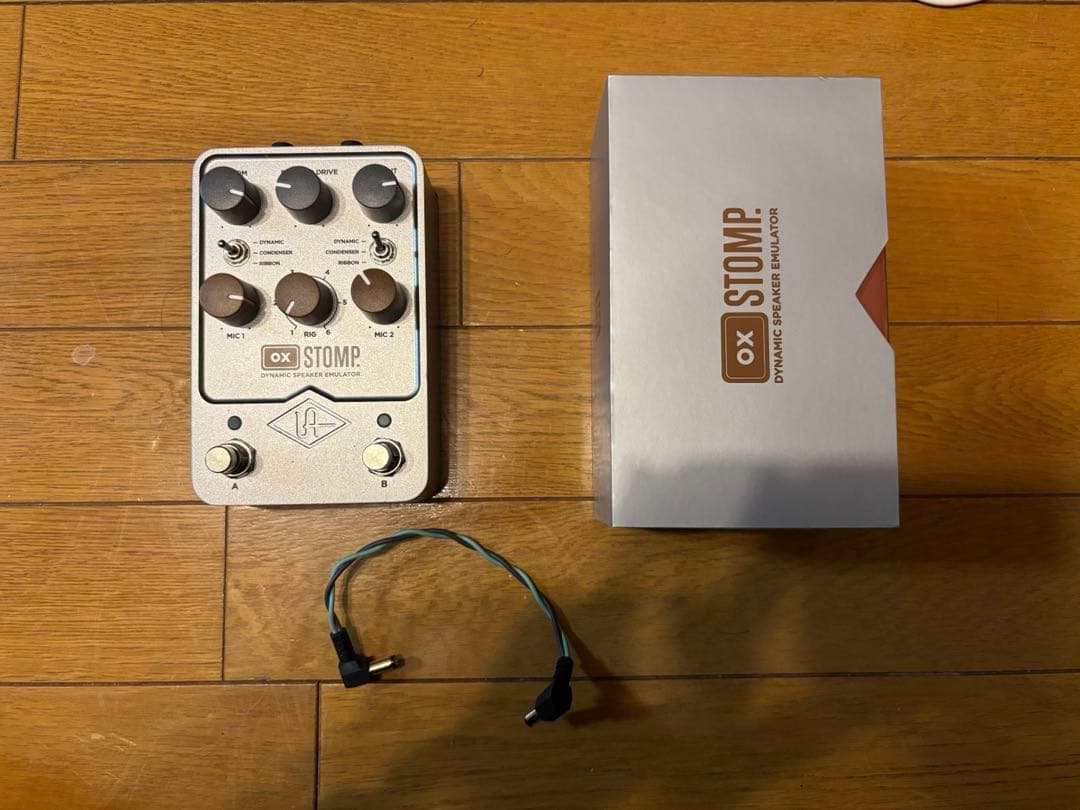 UAFX OX STOMP ダイナミックスピーカーエミュレーター UNIVERSAL AUDIO ( ユニバーサルオーディオ ) UAFX OX Stomp. Dynamic