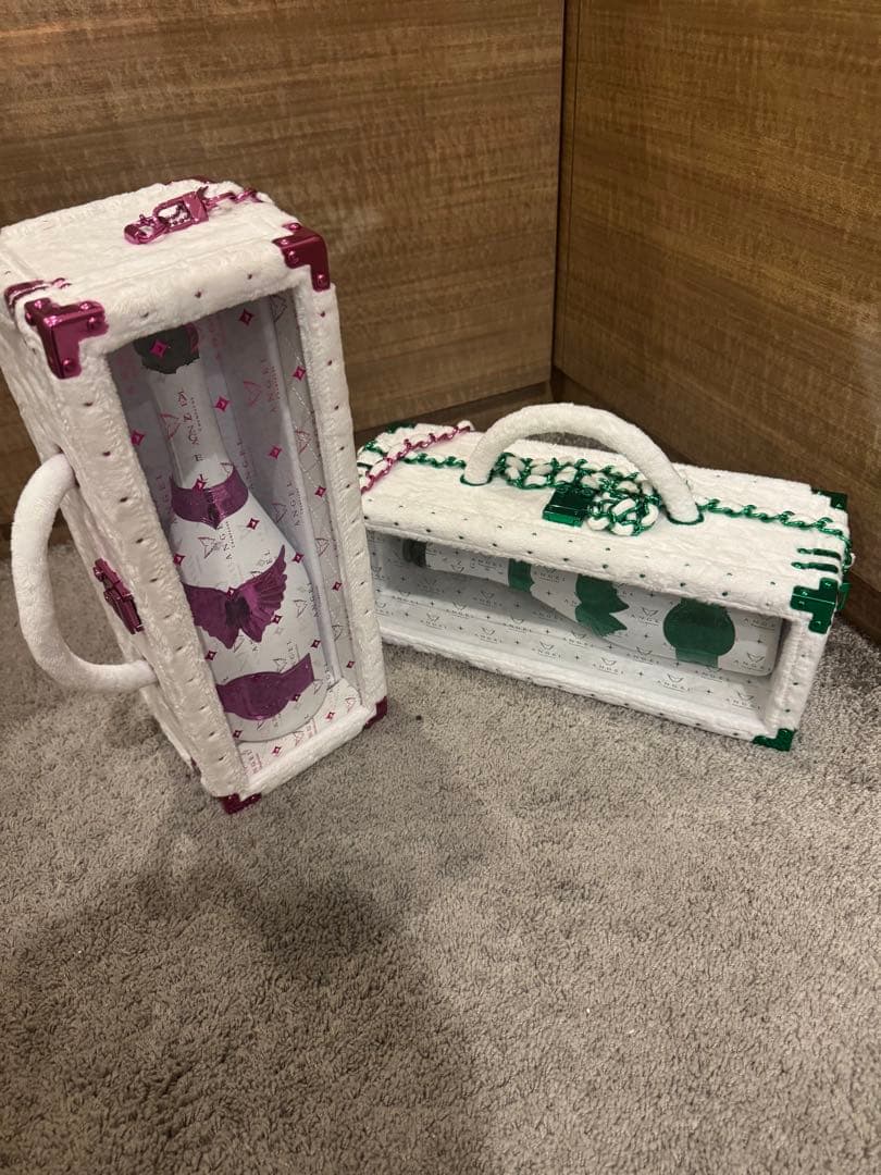 エンジェル空瓶・空箱　クリスマス限定色ファータイプ