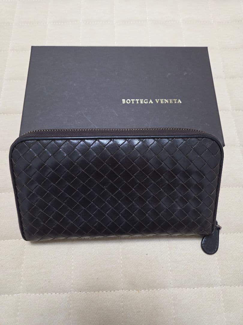 BOTTEGA VENETA 茶色 長財布