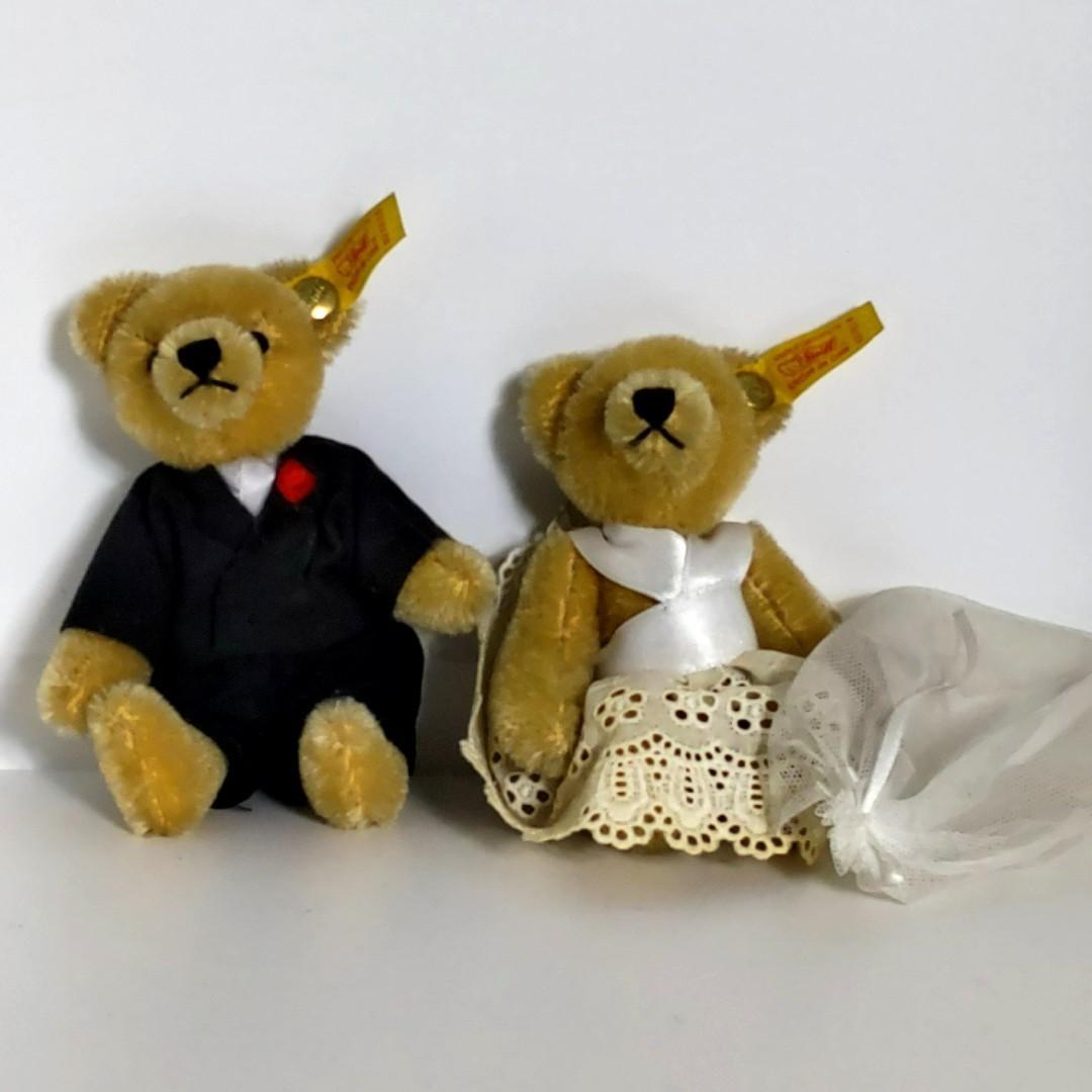 Steiff　シュタイフ　ミニテディベア　結婚式　ウェディング　ブライド
