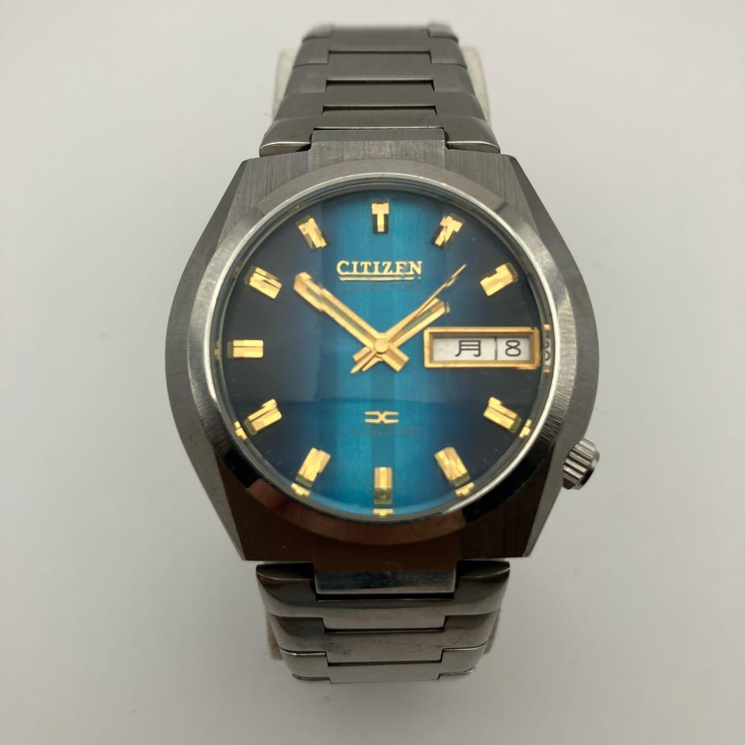 CITIZEN HISONIC 音叉時計 ジャンク デイデイト W62102 - メルカリ