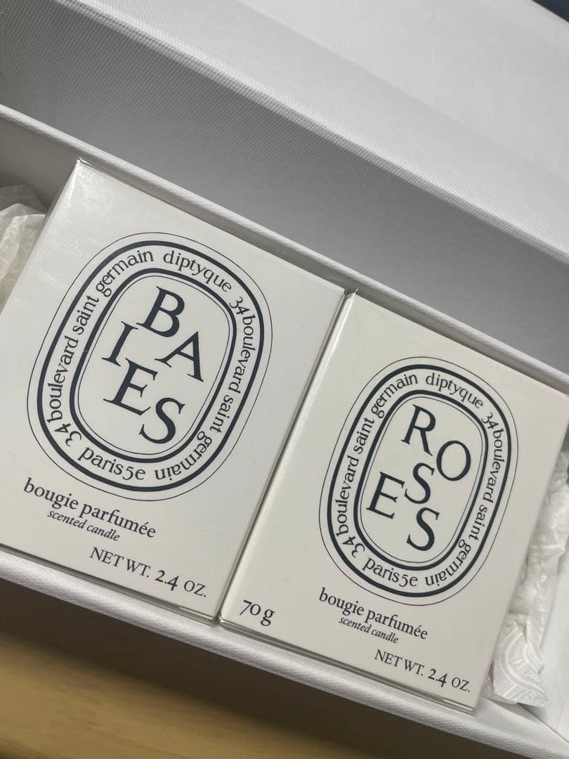 【新品未使用未開封】ディプティック キャンドル2種