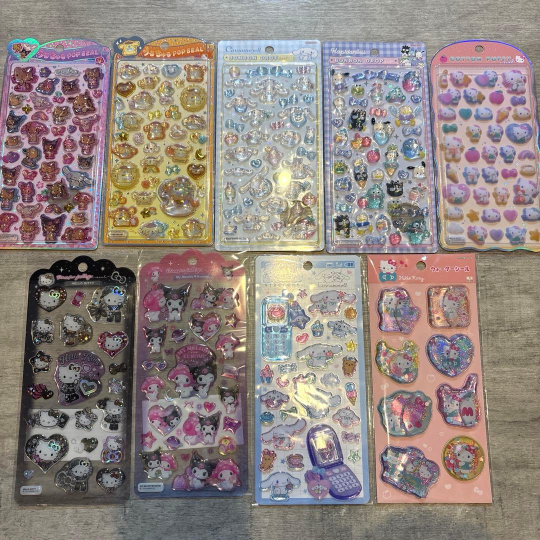 サンリオ　シール　まとめ売り☆