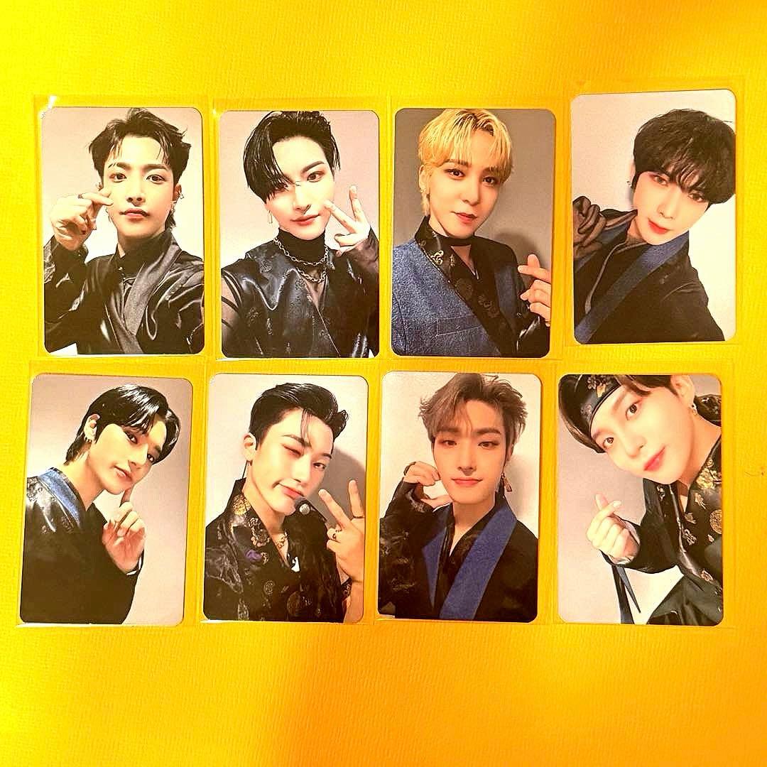 ATEEZ トレカ EPILOGUE MAKESTAR 韓服 コンプ セット