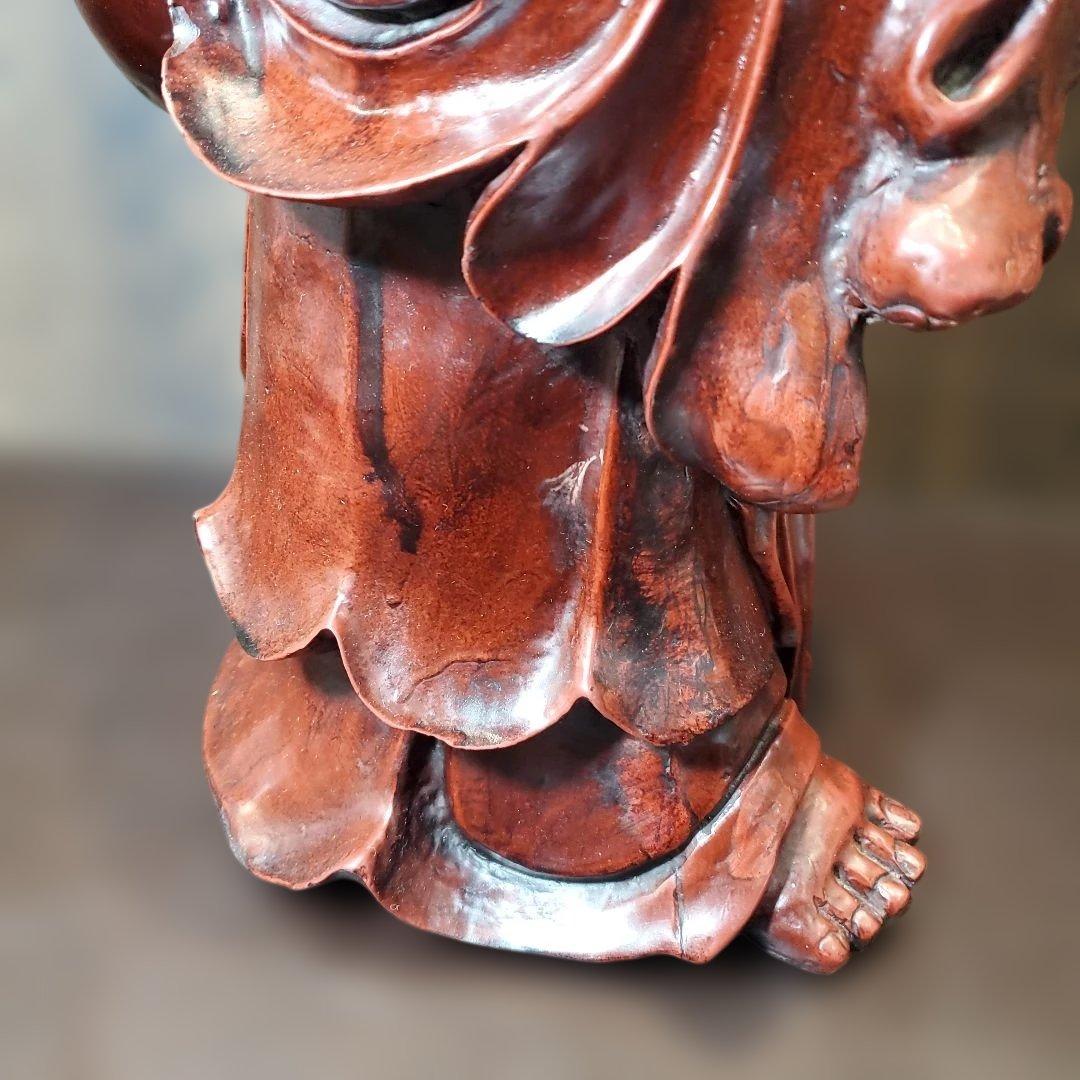 布袋様 七福神 縁起物 置物 オブジェ アンティーク 金運 仕事運 - メルカリ