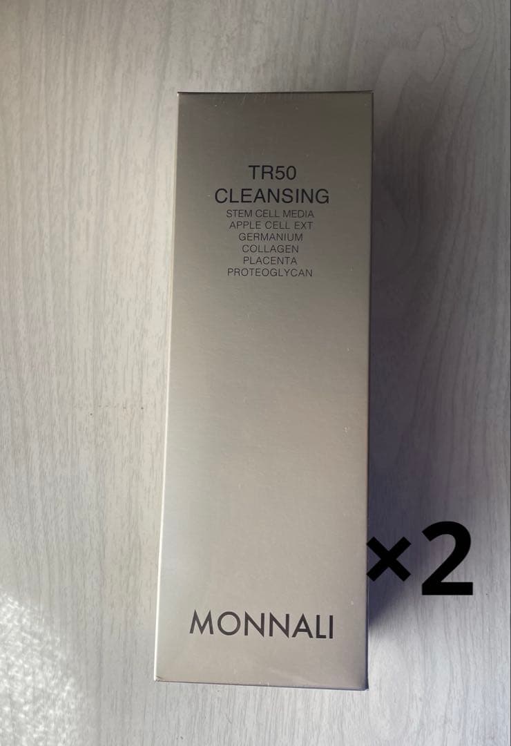 新品未開封　MONNALI ゴールドシリーズ　TR50クレンジング500ml×2