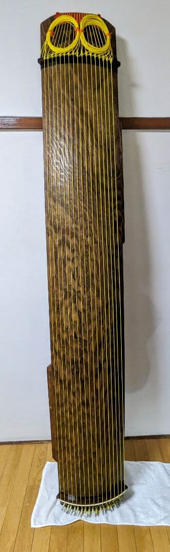 十七絃　くり甲　舞台用　箏