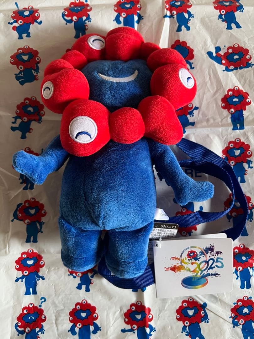 新品【万博会場限定】ミャクミャクぬいぐるみポーチ｜ショルダーバッグ