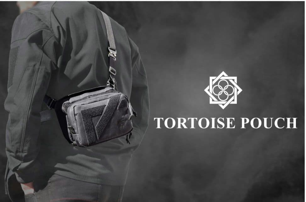 田村装備開発　TORTOISE POUCH　ブラック