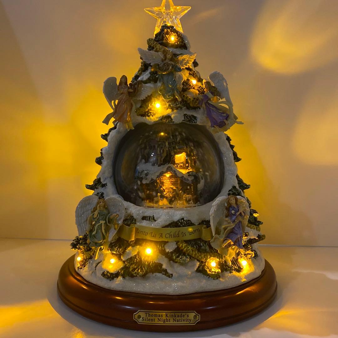 トーマスキンケード サイレントナイト ネイティビティ スノードーム