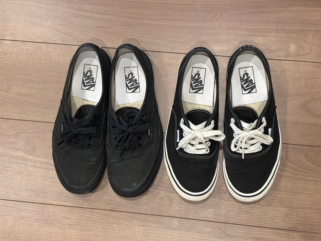 VANS authentic 44dx anaheim 白ソール
