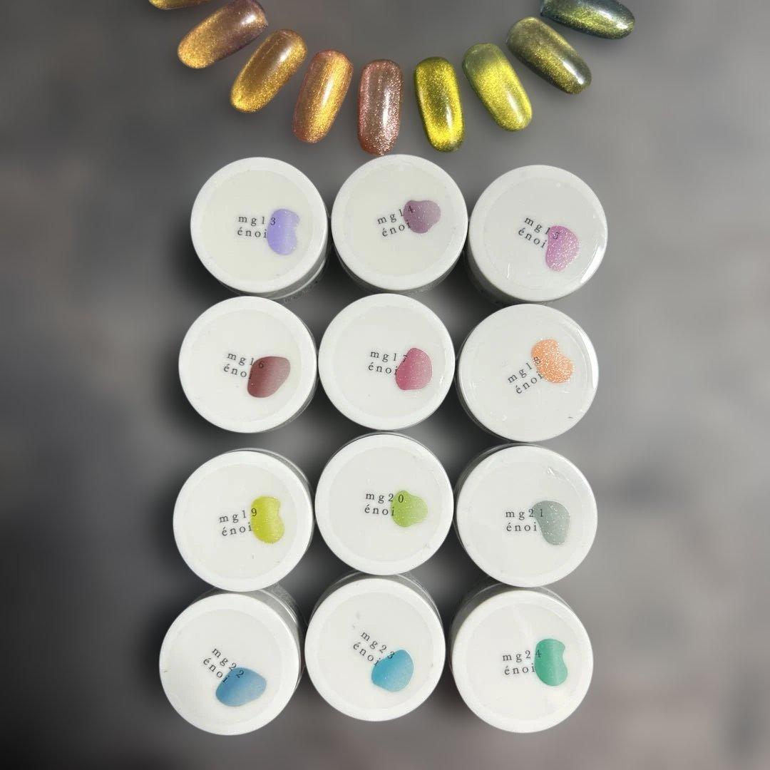 e'noiマグネットジェルmg13〜mg24 gálass magnet – énoi