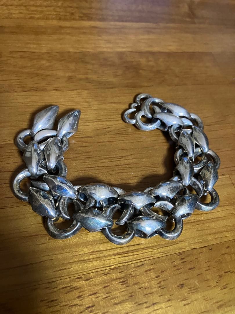 GIGOR ジゴロウ ダブルリンクブレスレット20㎝ 極美品