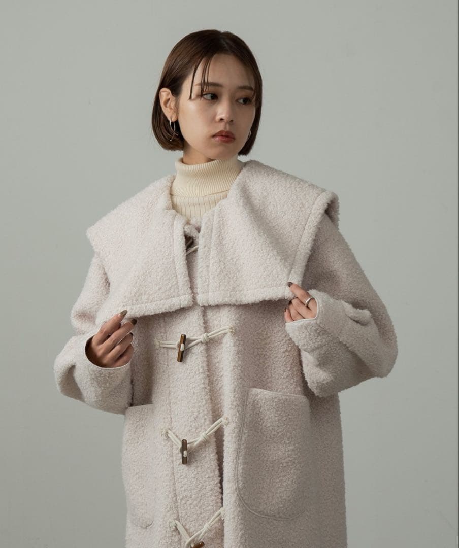 eim Amiur bigcollar boa duffle coat【完売品】