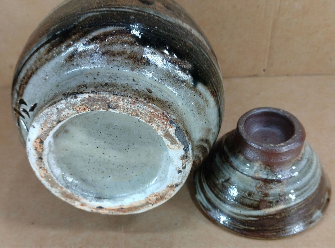 本物保証】金城次郎「徳利」「壷屋焼 ぐい呑」2セット全共箱 栞2 人間