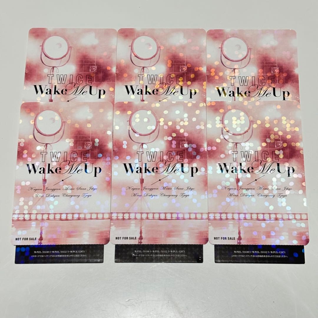 TWICE Wake Me Up トレカ 6枚 セット - メルカリ