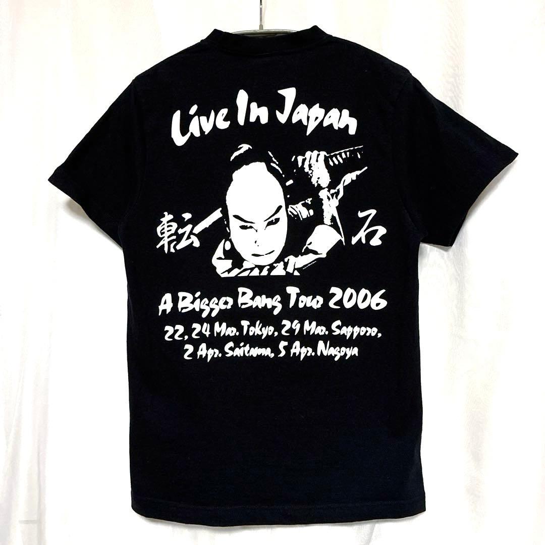 ローリングストーンズ 黒 2006サムライTシャツ