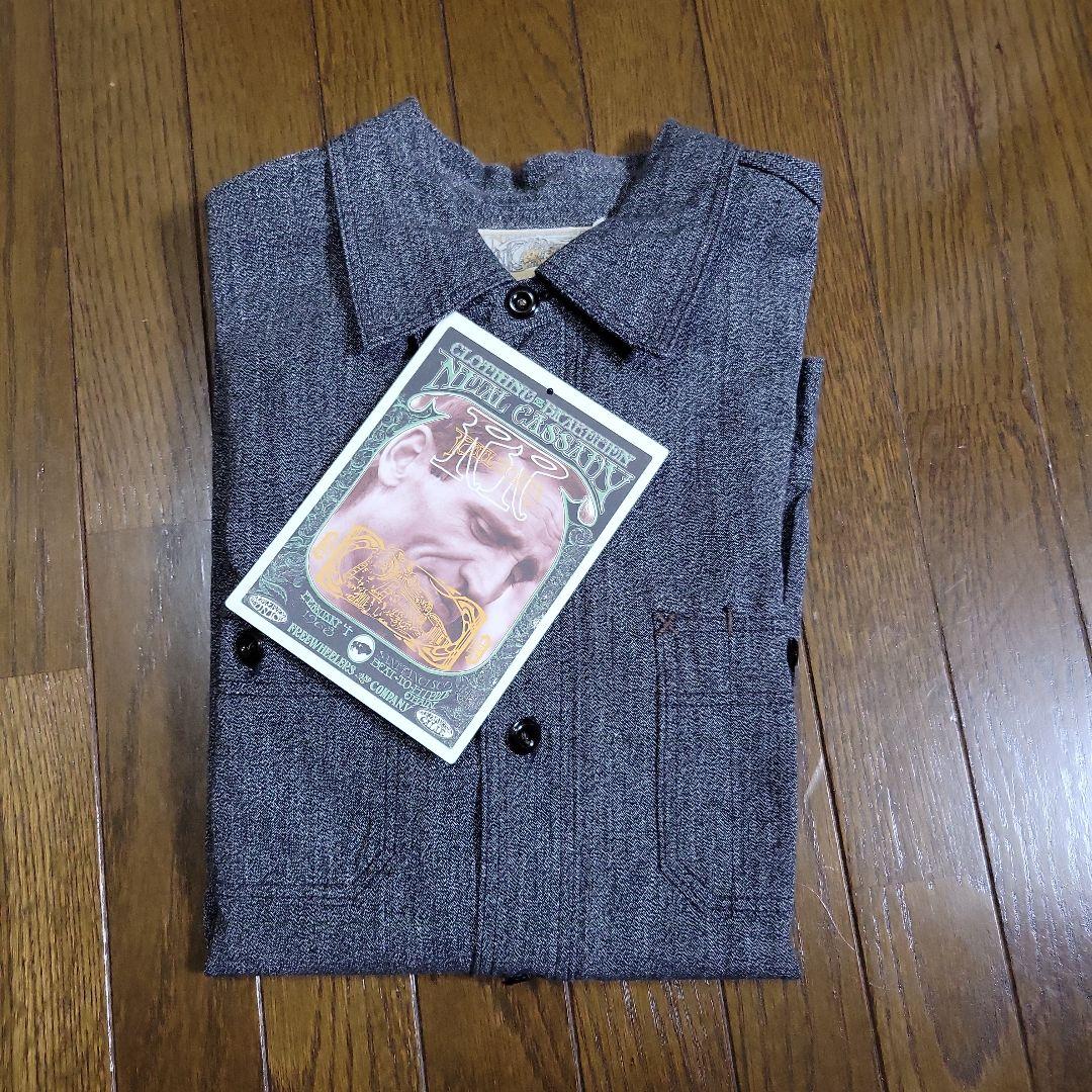 washboard tomo ニールシャツ ブラックペッパー