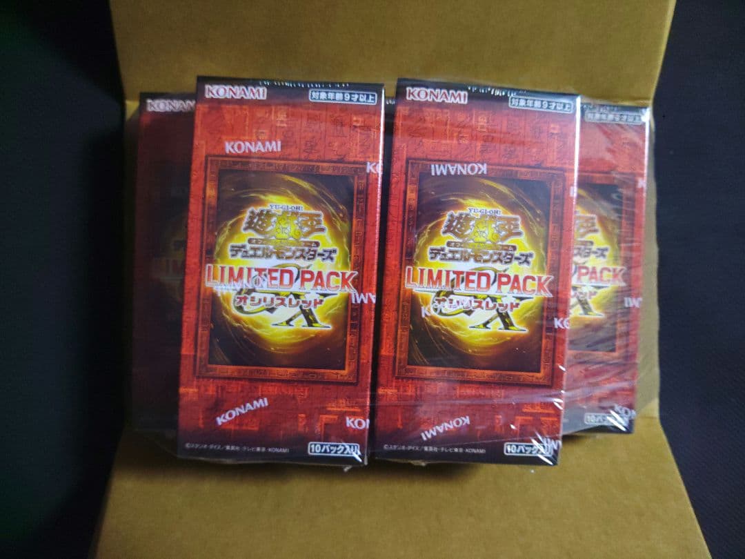 遊戯王 LIMITED PACK GX オシリスレッド 5BOX コナミデジタルエンタテインメント 【1BOX】遊戯王OCG LIMITED PACK GX