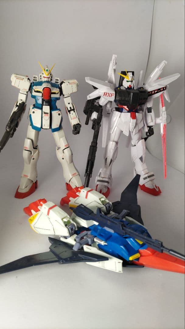 ジャンク品】1/100ほか組み立て済みガンプラ3体セット - メルカリ
