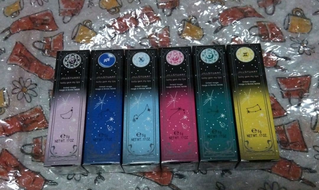 ジルスチュアート ラッキージェム マイリップス 6個セット