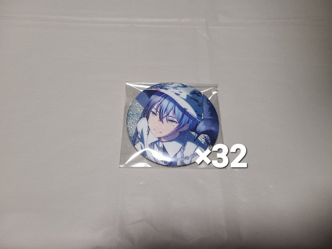 プロセカ グリッター缶バッジVol.24B　青柳冬弥