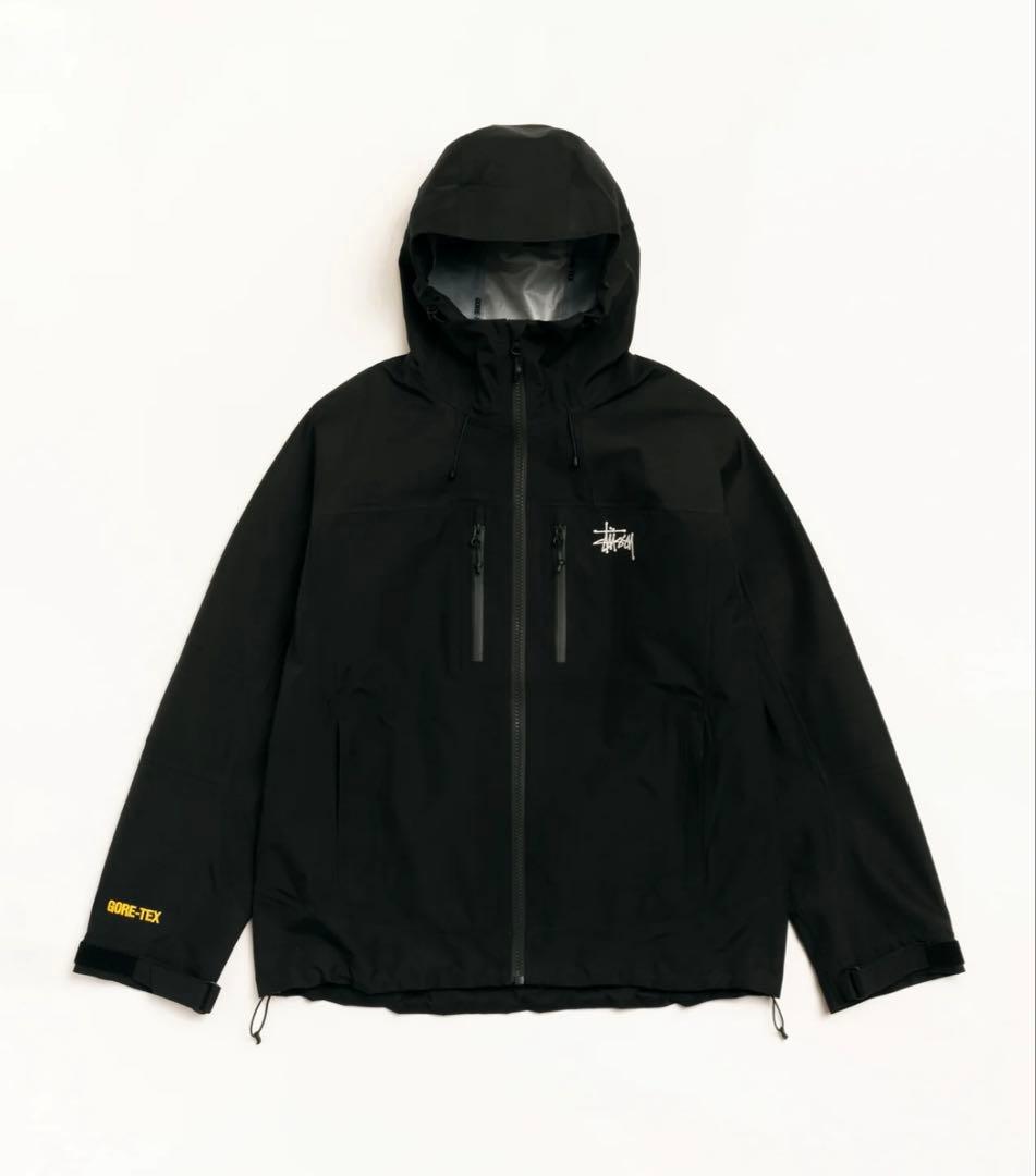 ジャケット・アウター Stussy GORE-TEX Guide Shell Black L Gore-Tex® Guide Shell – Black | Outerwear | Stüssy Japan