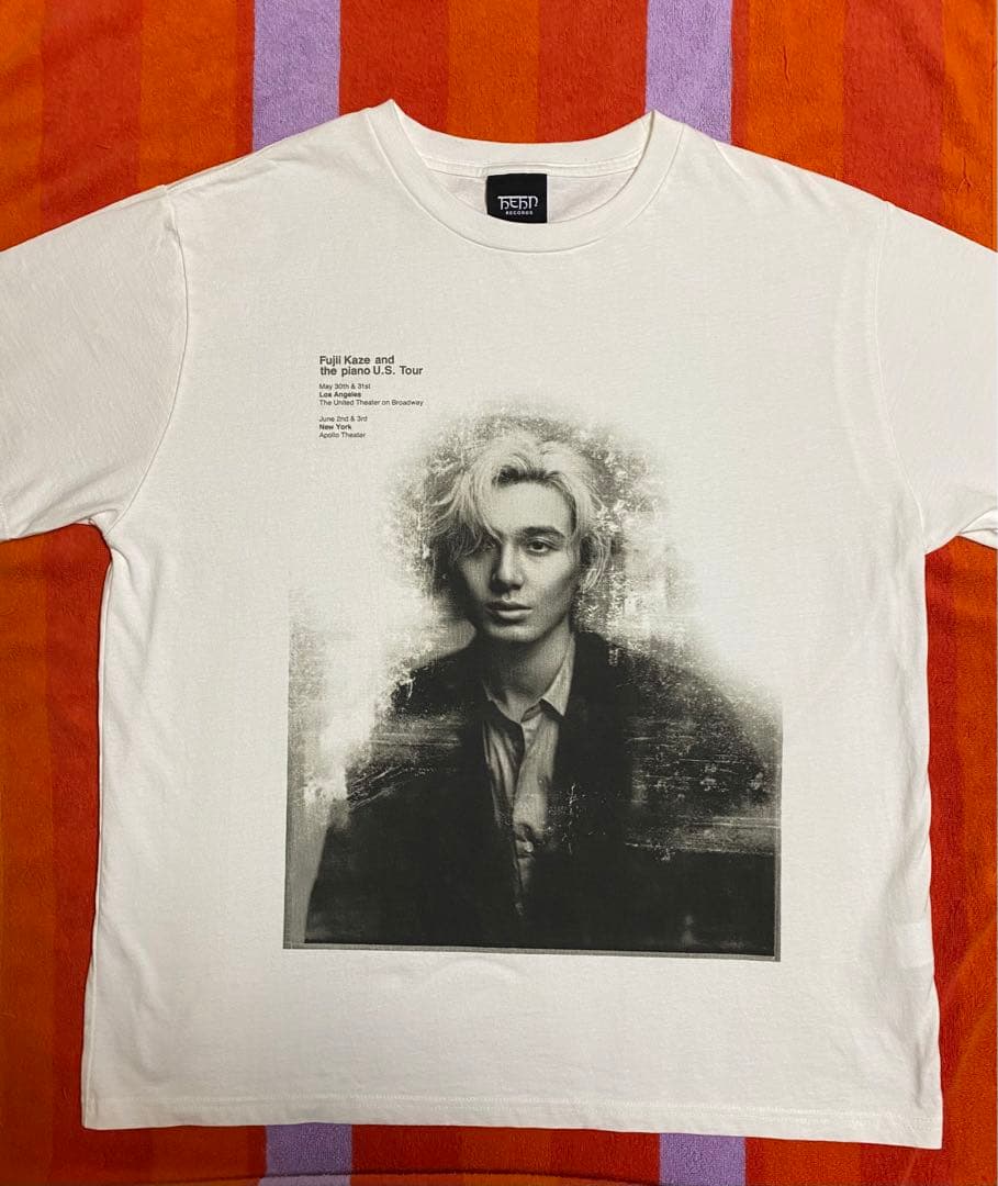 藤井風Fujii Kaze USツアーTシャツ 白white M - メルカリ