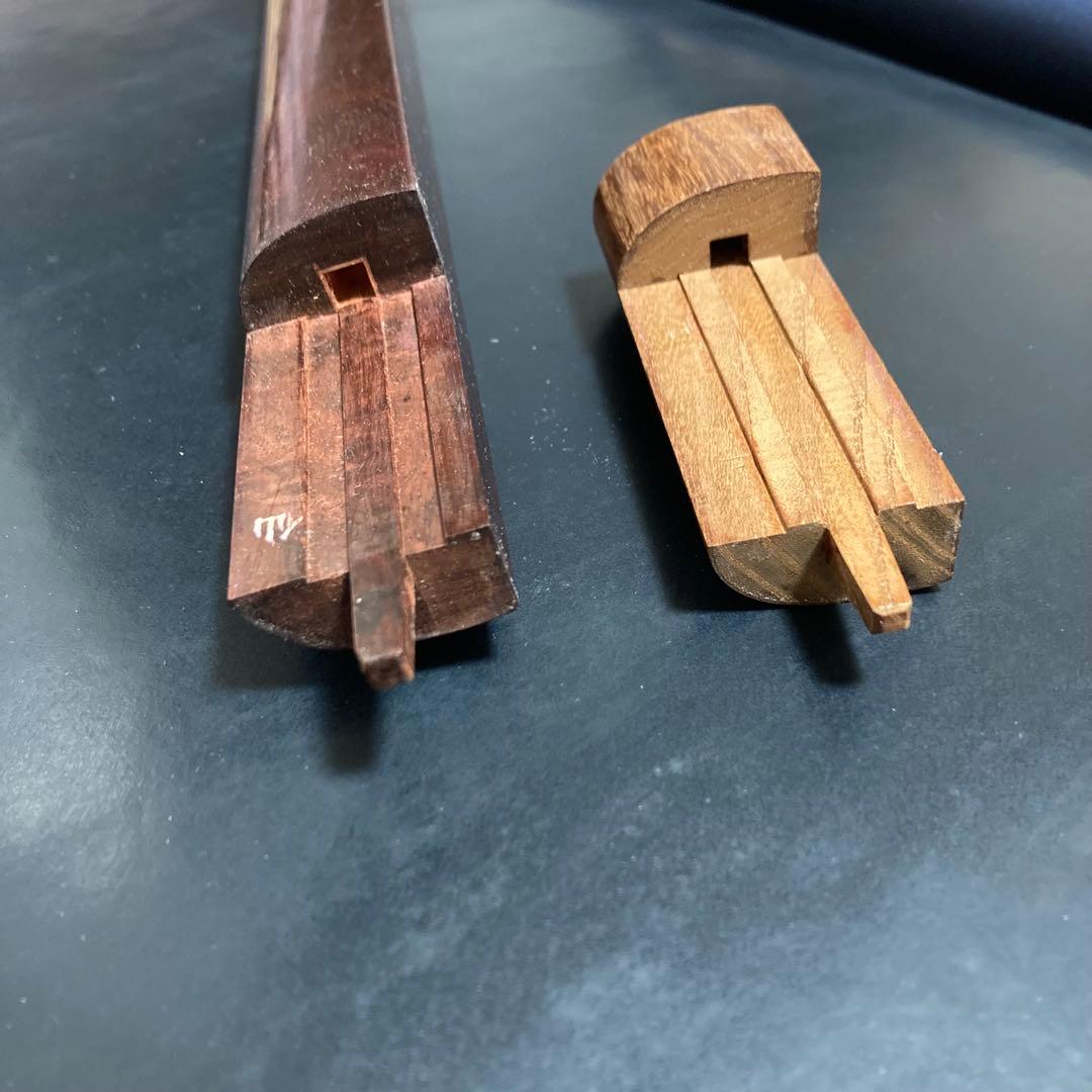 三味線 長唄 紅木 中竿 ハードケース付