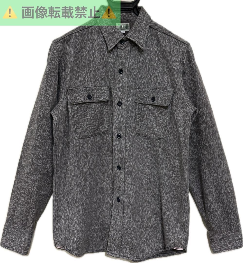 ＊JELADO ソルト＆ペッパー ごま塩 ネルシャツ トップス 15