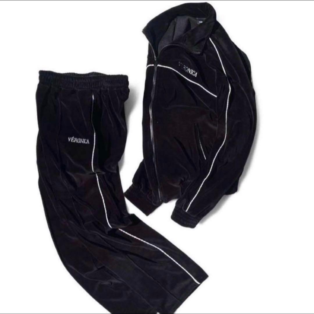 VÉRONICA Tracjacketセットアップ黒