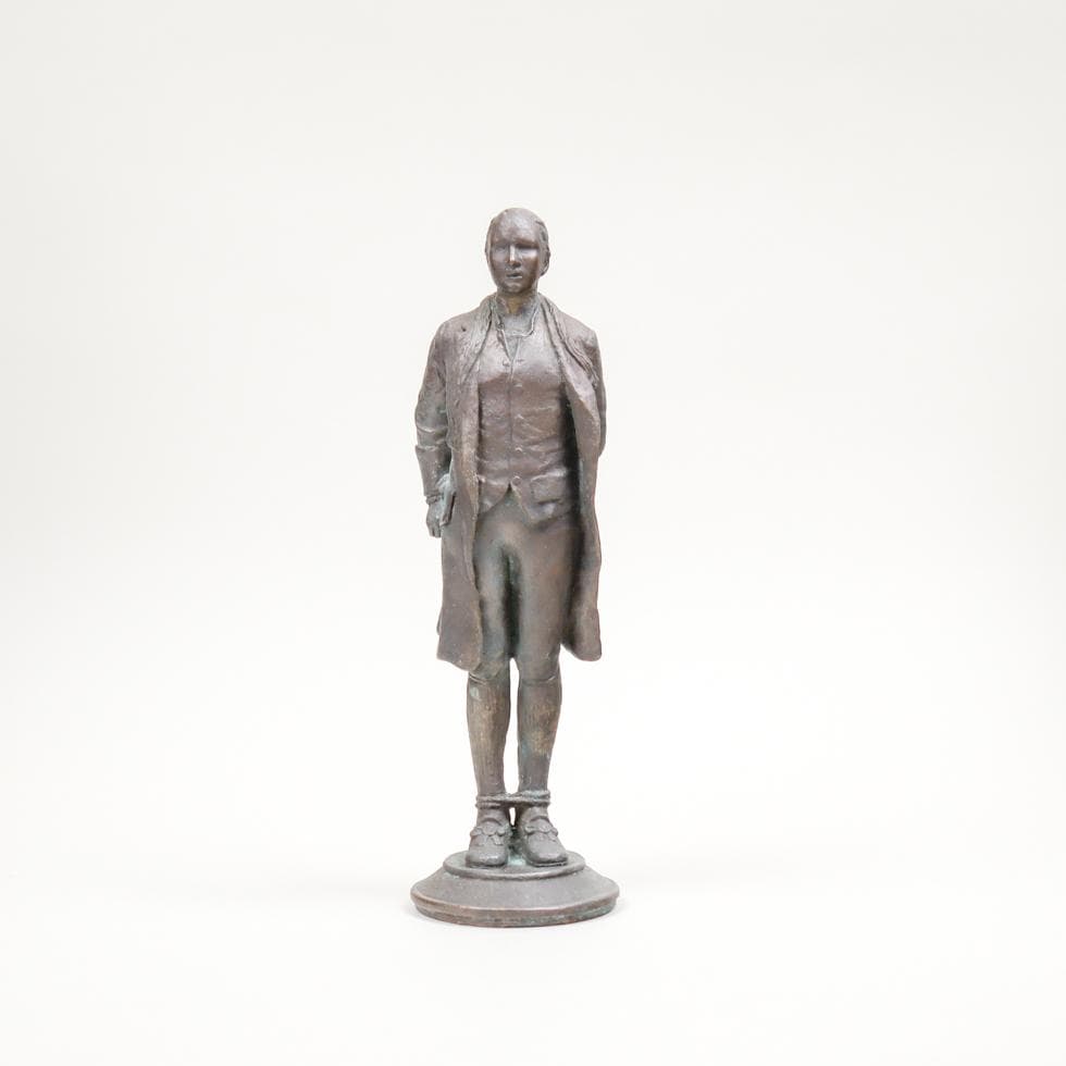 ネイサン・ヘイル ブロンズ像／アメリカ独立戦争