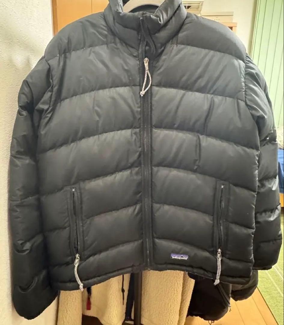 美品 Patagonia ブラック ダウンジャケット レディース S