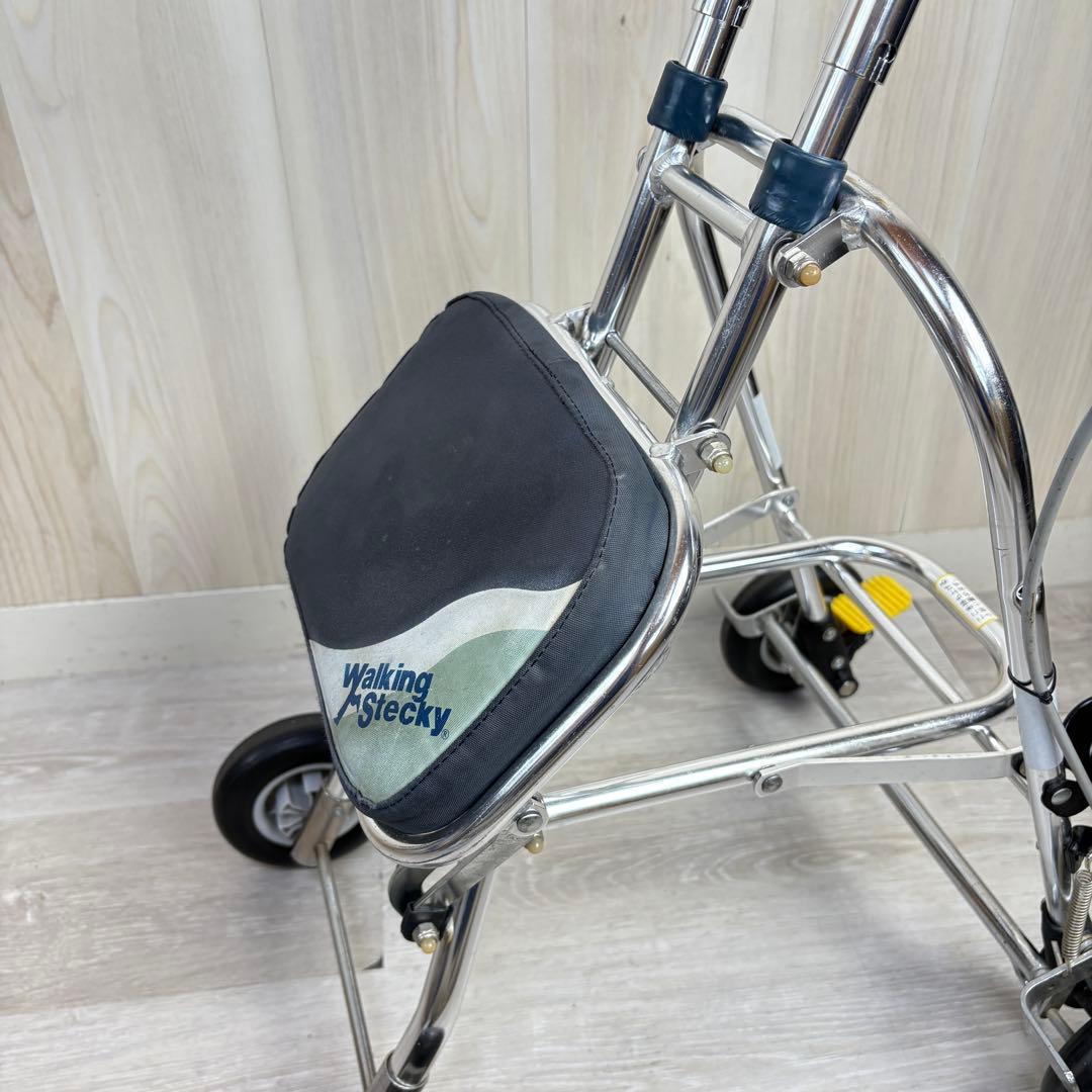 座れる】幸和製作所 Walking Stecky ニューウォーキング 折り畳み