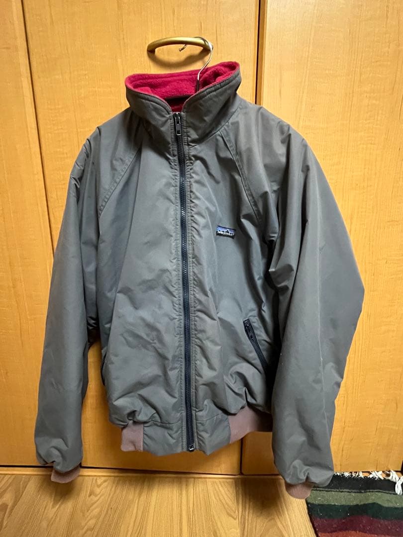 patagonia グレー ナイロンジャケット シェルドシンチラ　80s M