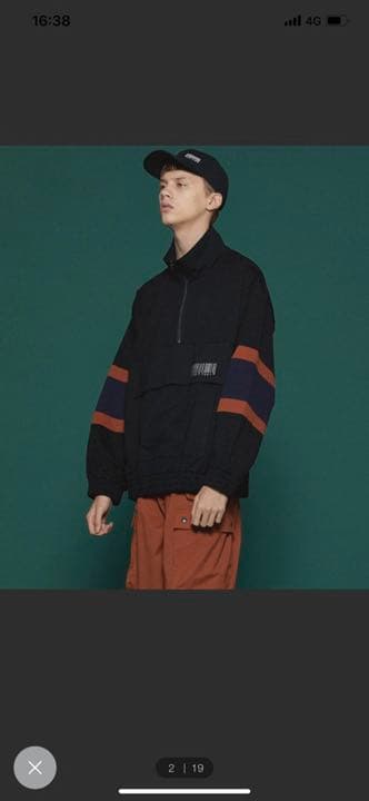 ジャケット・アウター BIG POCKET HALF ZIP PO
