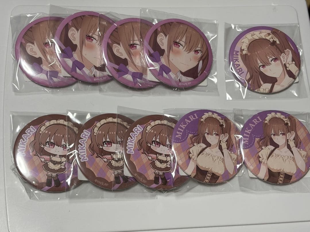 2.5次元の誘惑 くじ引き堂 2.5次元の誘惑 橘美花莉 缶バッジ