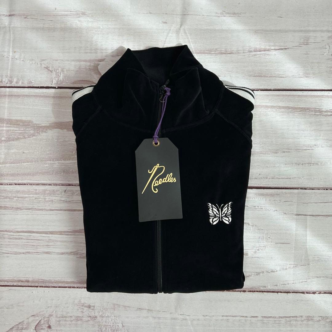 needles LHP 別注 24ss トラックジャケット ベロア ブラック L - メルカリ