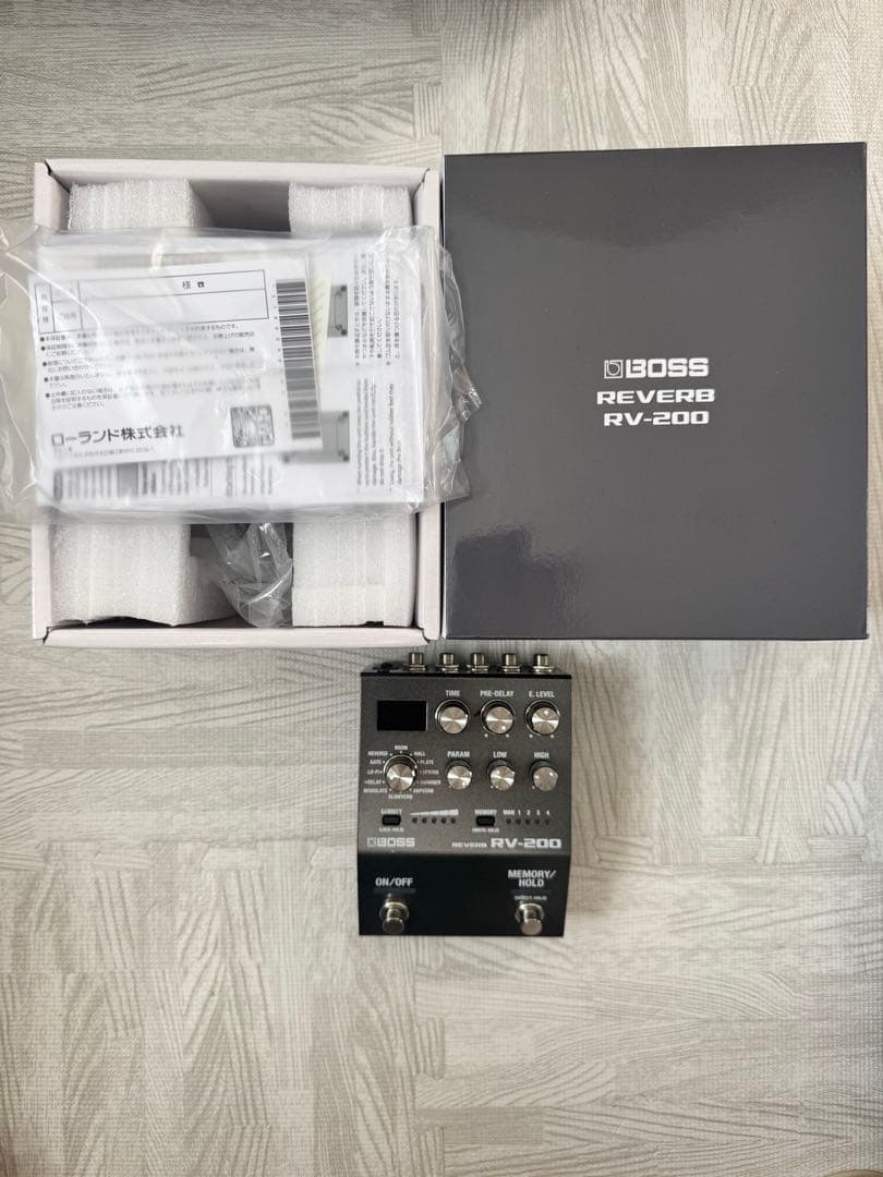 BOSS リバーブエフェクター RV-200