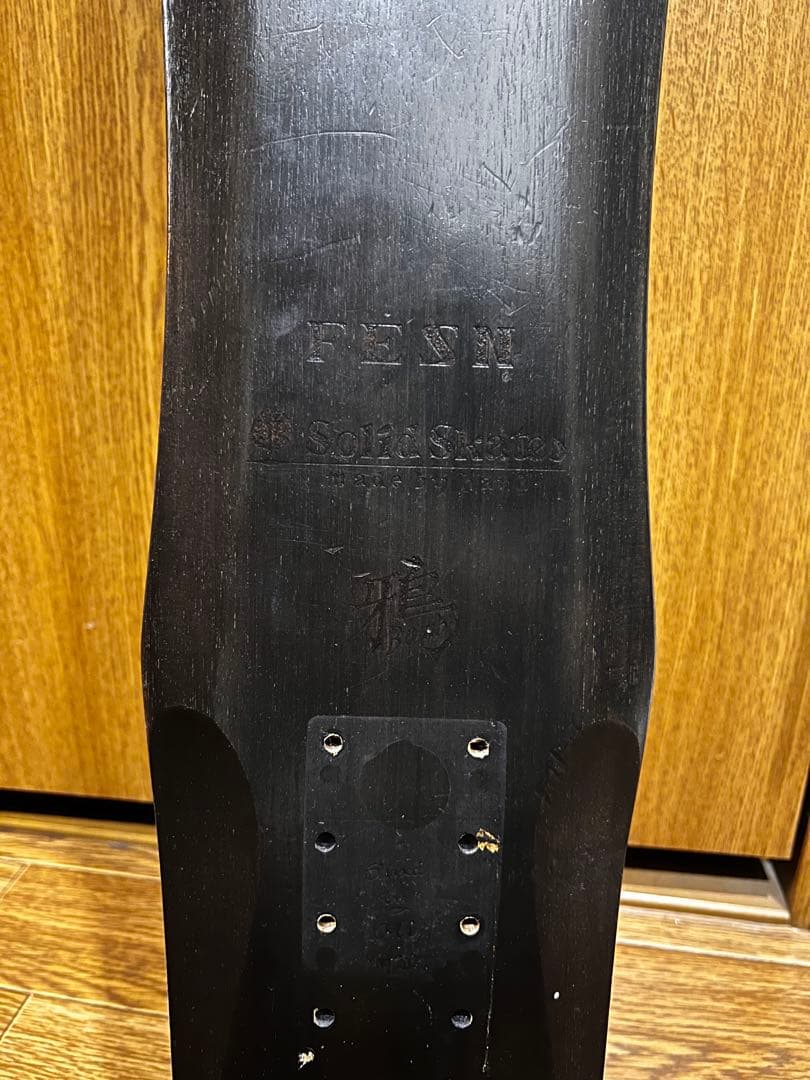 FESN 鴉 bomb solid skates デッキ クルーザー スケボー