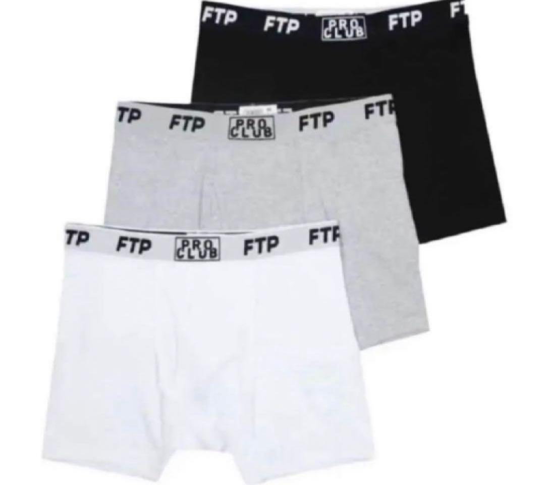 ラス1 FTP + PRO CLUB 3 PACK BOXER BRIEFS L