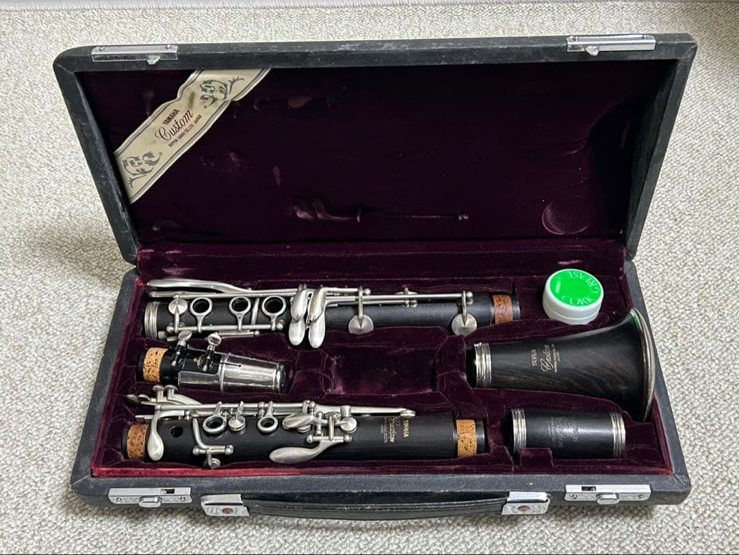 ヤマハ　クラリネット　カスタム　YCL８２　ケース付き ヤマハ YCL-82 CUSTOM カスタム B♭ クラリネット ケース付き - メルカリ