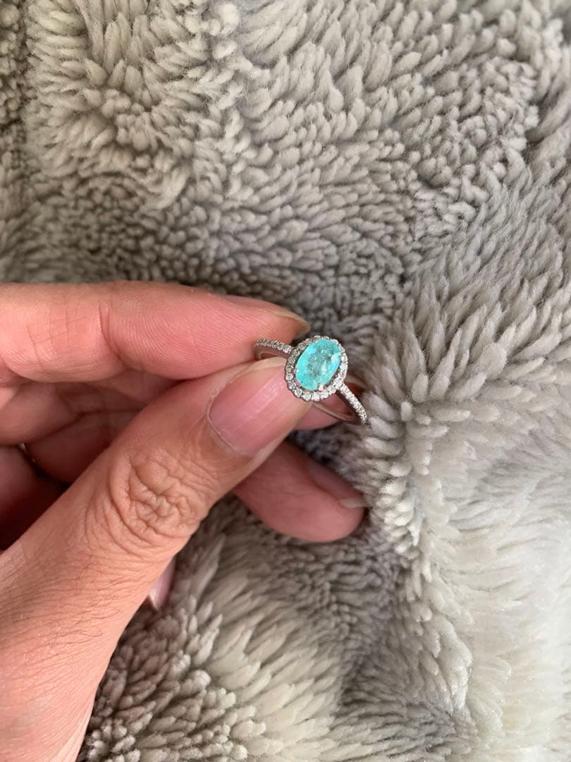 pt９００パライバトルマリンリング