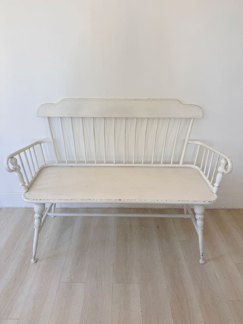 フランス　アンティーク　ヴィンテージガーデンベンチ