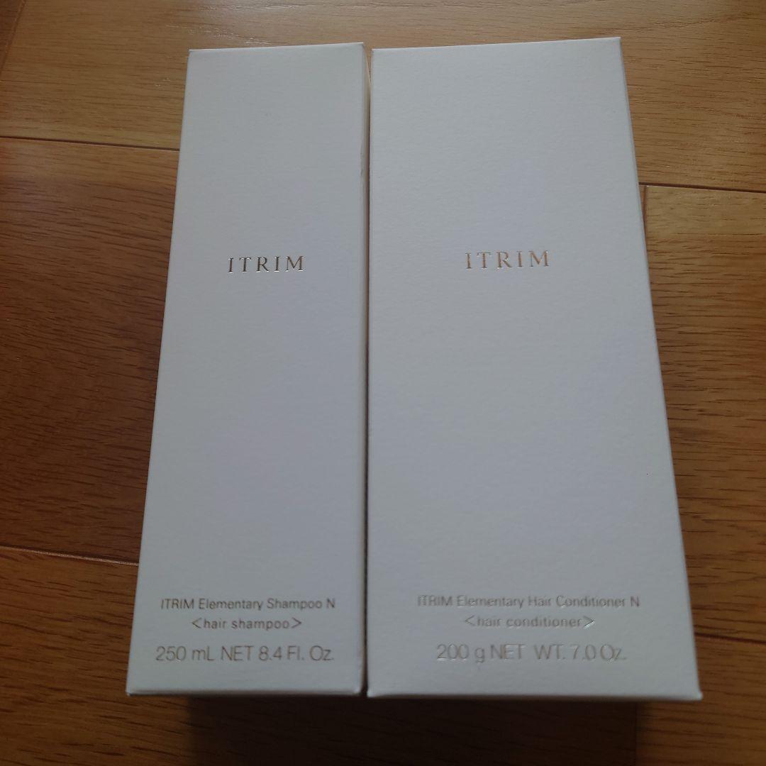 【ITRIM】エレメンタリーシャンプー・ヘアコンディショナーNセット　新品未使用 ITRIM（イトリン） / エレメンタリー シャンプー N／ヘア