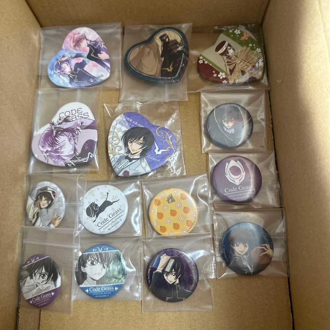 コードギアス 缶バッジ 14個セット