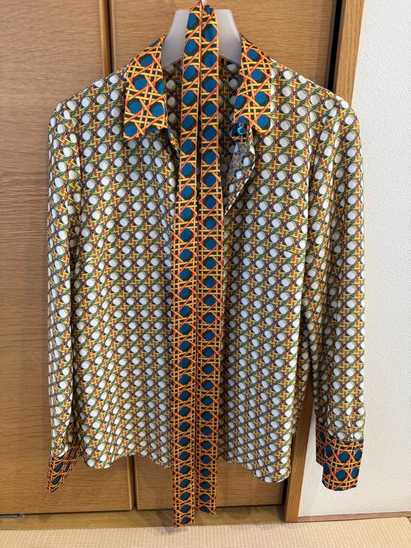 LOULOU WILLOUGHBY ボウタイ ブラウス